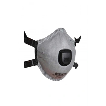 Maske: Ege Ffp2 3021 Pro Kubbe Ventilli Aktif Karb Std