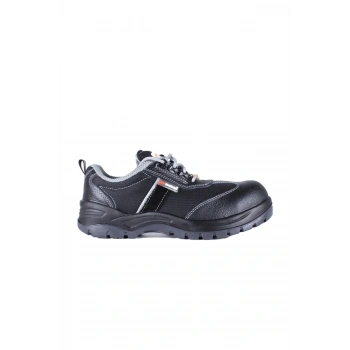 Mekap 232 Rolax S1 Yalıtkan Siyah Siyah Kaymaz Tabanlı Nefes Alabilir Hafif İş Ayakkabısı