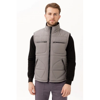 Melesa Kışlık İş Ve Outdoor Yelek - Suya Dayanıklı, Sıcak Tutucu, Çok Cepli