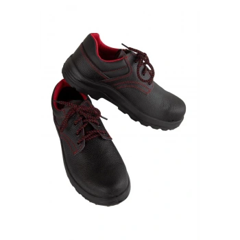 Pars 110 S2 Rolax Deri Siyah İş Ayakkabısı Çelik Burunlu Suya Dayanıklı Antistatik Kaymaz Tabanlı