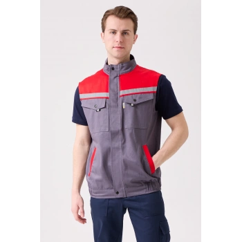 Royal Yazlık İş Yeleği - Hafif, Nefes Alabilir, Reflektörlü Ve Çok Cepli