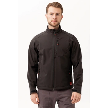 Salina Mont Erkek Su İtici Rüzgar Geçirmez Softshell Kışlık Outdoor Mont