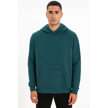 Sanfords Kordonsuz Hoodıe – Erkek Kapüşonlu Sweatshirt