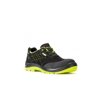 Sixton Capua 10327-02 S3 Src Kompozit Burunlu Deri Yüksek Bilek İş Botu Siyah