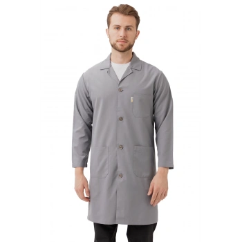 Vanessa Erkek Önlük Klasik Yaka Uzun Kollu Dayanıklı Ve Rahat İş Önlüğü