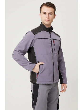 Allium Softshell Mont Suya Dayanıklı Rüzgar Kesici Termal İç Astarlı