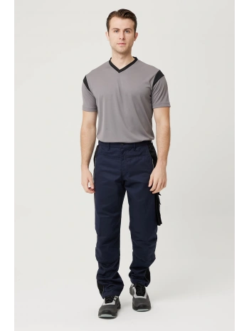 Allium Trousers Lacivert-siyah