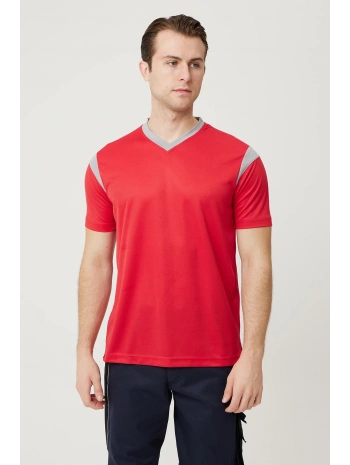 Allium V Yaka Tişört Nefes Alabilir Esnek Ve Şık İş Ve Günlük Kullanım İçin