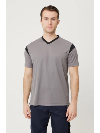 Allium V Yaka Tişört Nefes Alabilir Esnek Ve Şık İş Ve Günlük Kullanım İçin