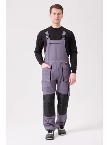Baccata Bahçıvan Tulum Erkek İş Güvenliği Kot Salopet Dayanıklı Denim Tulum Çok Cepli