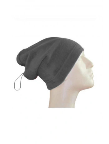 Bağcıklı Polar Bere Boyunluk Çift Kullanım Sıcak Ve Konforlu Tasarım