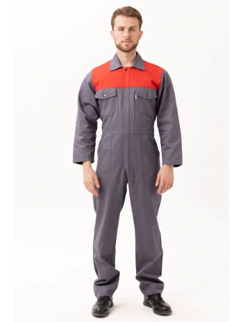 Carica Yazlık Tulum Gri-kırmızı