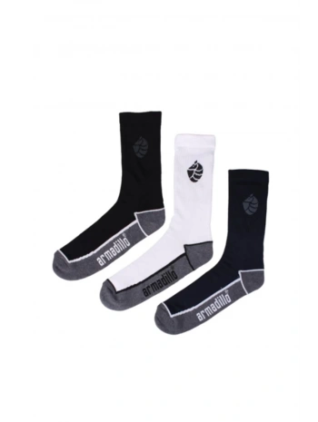 Çorap: Armadillo Kışlık Çorap-soket Uzun Siyah-laci-beyaz(çizgili)