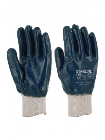 Eldiven: Starline E-380 Tam Kaplamalı Petrolcü Eld Mavi