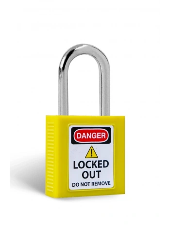 Emniyetli Asma Kilit – Yüksek Güvenlikli, Dayanıklı Ve Renk Seçenekli İş Güvenliği Kilidi