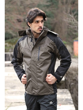 Fiyort Fy 162 Sogne 3ü 1 Arada Su Geçirmez Mont Çıkarılabilir Polar Astarlı, Nefes Alabilen Outdoor Ceket