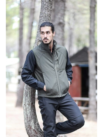Fiyort Fy82 Kenai Softshell Yelek – Rüzgar Geçirmez, Su İtici Ve Nefes Alabilir Outdoor Yelek