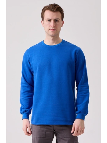 Galanthus Basic Sweatshirt - Uzun Kollu, Pamuklu, Rahat Kesim, Günlük Ve İş Kullanımı İçin