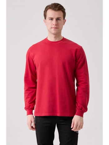 Galanthus Basic Sweatshirt - Uzun Kollu, Pamuklu, Rahat Kesim, Günlük Ve İş Kullanımı İçin