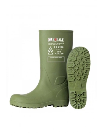 İş Ayakkabısı: Kobalt Elektirikçi Çizme  S5 Yeşil