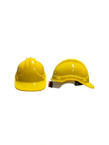 Karam Kb660 Vidalı Baret Beyaz İş Güvenliği Başlığı Ayarlanabilir Darbe Dayanımlı Koruyucu