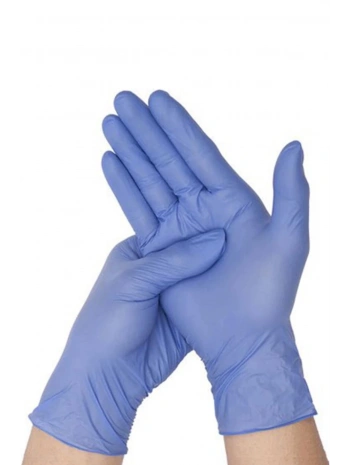 Koin Medikal Mavi Nitril Eldiven | Pudrasız, Tek Kullanımlık, Muayene Eldiveni (100’lü Kutu)