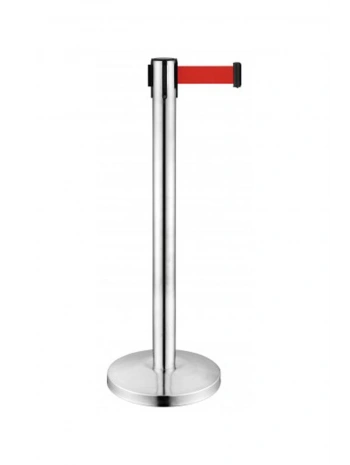 Kromajlı Yönlendirme Bariyeri Paslanmaz Çelik 3 Metre Şeritli Dört Yönlü Alan Düzenleyici