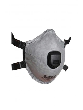 Maske: Ege Ffp2 3021 Pro Kubbe Ventilli Aktif Karb Std
