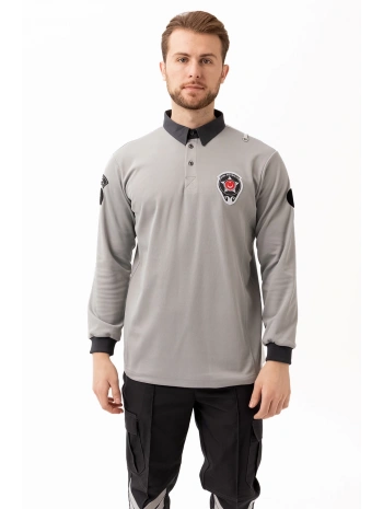 Münih Güvenlik Uzun Kol T-shirt – Kurumsal Güvenlik Personel Kıyafeti