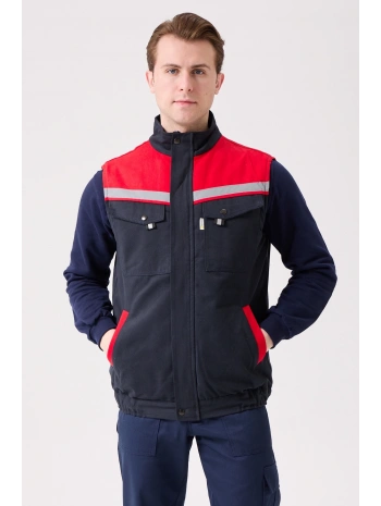 Royal Kışlık İş Yeleği - Sıcak Tutucu, Rüzgar Geçirmez, Çok Cepli Ve Reflektörlü