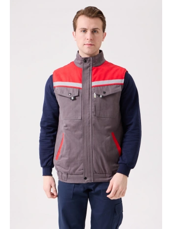 Royal Kışlık İş Yeleği - Sıcak Tutucu, Rüzgar Geçirmez, Çok Cepli Ve Reflektörlü