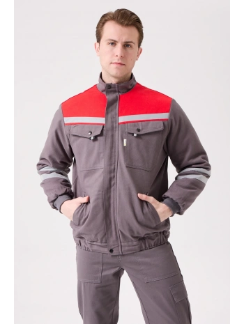 Royal Kışlık Mont İçi Kapitoneli Reflektörlü Sıcak Tutan Dayanıklı İş Montu