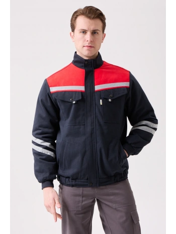 Royal Kışlık Mont İçi Kapitoneli Reflektörlü Sıcak Tutan Dayanıklı İş Montu