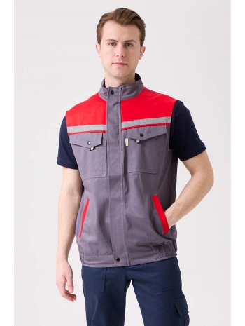 Royal Yazlık İş Yeleği - Hafif, Nefes Alabilir, Reflektörlü Ve Çok Cepli