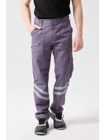 Royal Yazlık Reflektörlü İş Güvenlik Pantolonu 4 Cepli Hafif Ve Dayanıklı