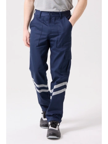 Royal Yazlık Reflektörlü İş Güvenlik Pantolonu 4 Cepli Hafif Ve Dayanıklı