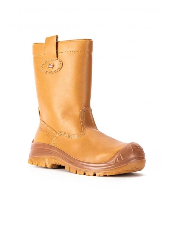 Sixton Montana 81156-07l S3 Kompozit Burunlu İçi Tüylü Deri İş Botu Kahverengi Src