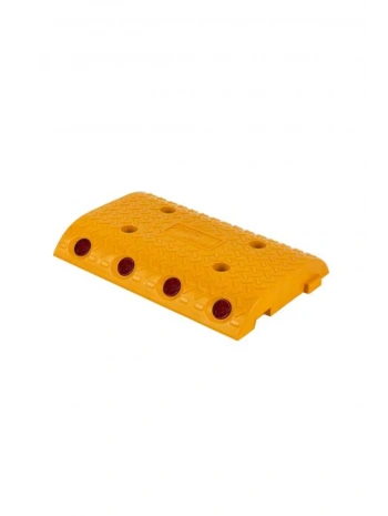 Ut-9020 Hız Kesici Sarı Renk Kauçuk Yol Kasisi, Trafik Güvenlik Ve Yavaşlatma Elemanı