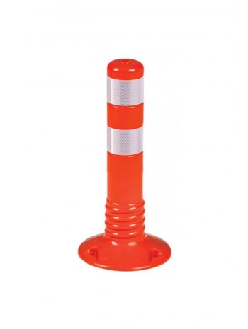 Ut2502 Şerit Ayırıcı Esnek Delinatör Kısa Tip, Reflektörlü, Esnek Yapılı Trafik Güvenlik Dikmesi