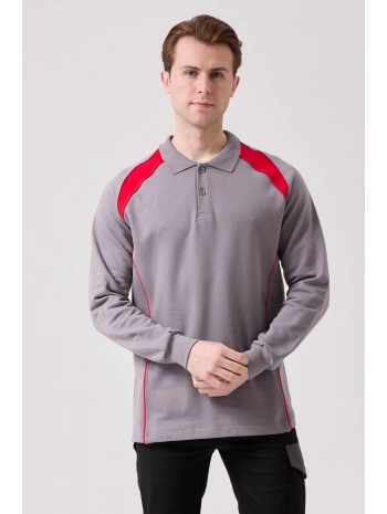 Vancelya Polo Yaka Sweatshirt - Uzun Kollu, Nefes Alabilir, İş Ve Günlük Kullanım İçin