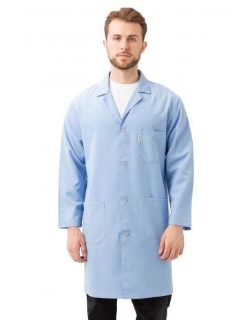 Vanessa Erkek Önlük Klasik Yaka Uzun Kollu Dayanıklı Ve Rahat İş Önlüğü