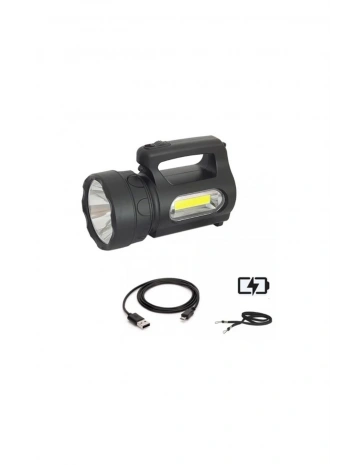 Watton Wt-613 900 Lümen Şarjlı Uzun Menzilli El Feneri