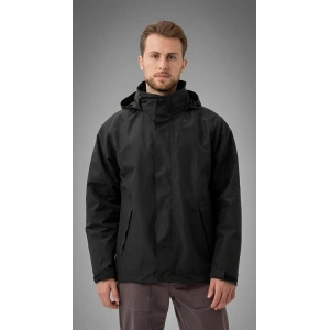 Erkek Kışlık Parka Çıkarılabilir Polarlı Suya Dayanıklı Rüzgar Geçirmez 3ü 1 Arada Mont