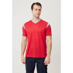 Allium V Yaka Tişört Nefes Alabilir Esnek Ve Şık İş Ve Günlük Kullanım İçin