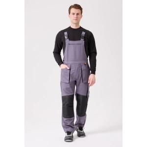 Baccata Bahçıvan Tulum Erkek İş Güvenliği Kot Salopet Dayanıklı Denim Tulum Çok Cepli