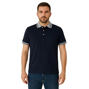 Biloba Polo Yaka T-shirt - Şık, Nefes Alabilir, Pamuklu, Günlük Ve İş Kullanımı İçin