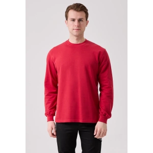 Galanthus Basic Sweatshirt - Uzun Kollu, Pamuklu, Rahat Kesim, Günlük Ve İş Kullanımı İçin