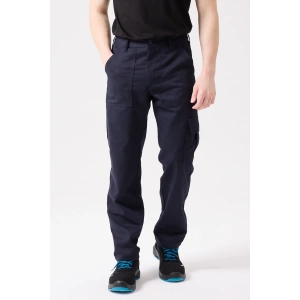 Galanthus Technic Pantolon Erkek Lacivert Kargo Cepli Rahat Kalıp Dayanıklı İş Pantolonu