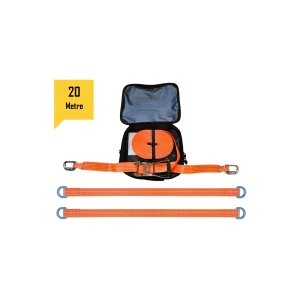 Ky3000-a Yatay Mobil Çantalı Yaşam Hattı Ankraj Bağlantılı 20mt