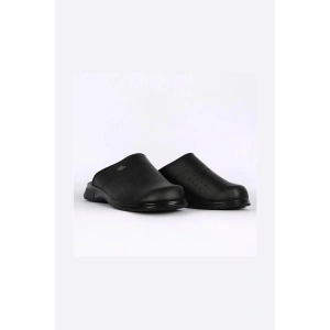 Magiacomfort Mg-3001 Siyah Yarım Yakasız Sabo Terlik Ortopedik Rahat Kullanım